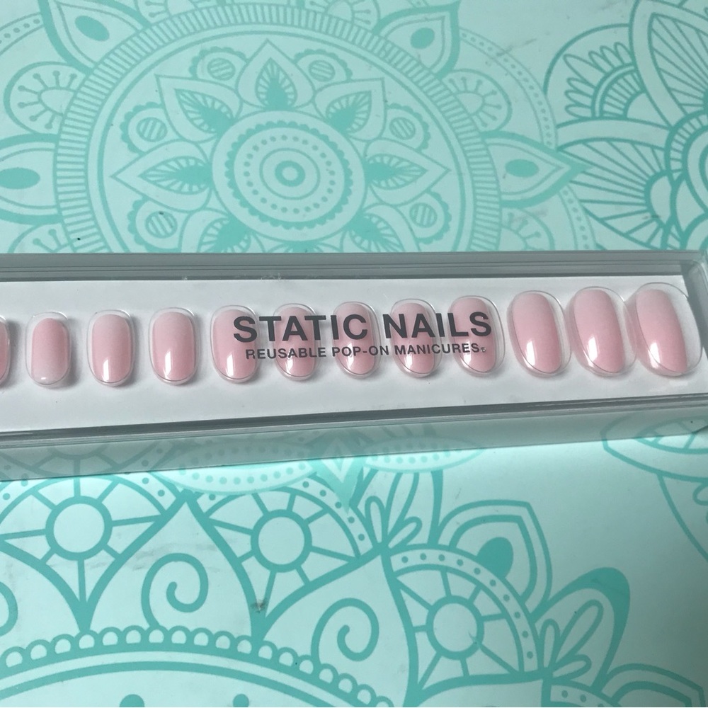 Static Nails Milky Pink. New in box.